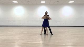 Bachata - Cross-Step Dip