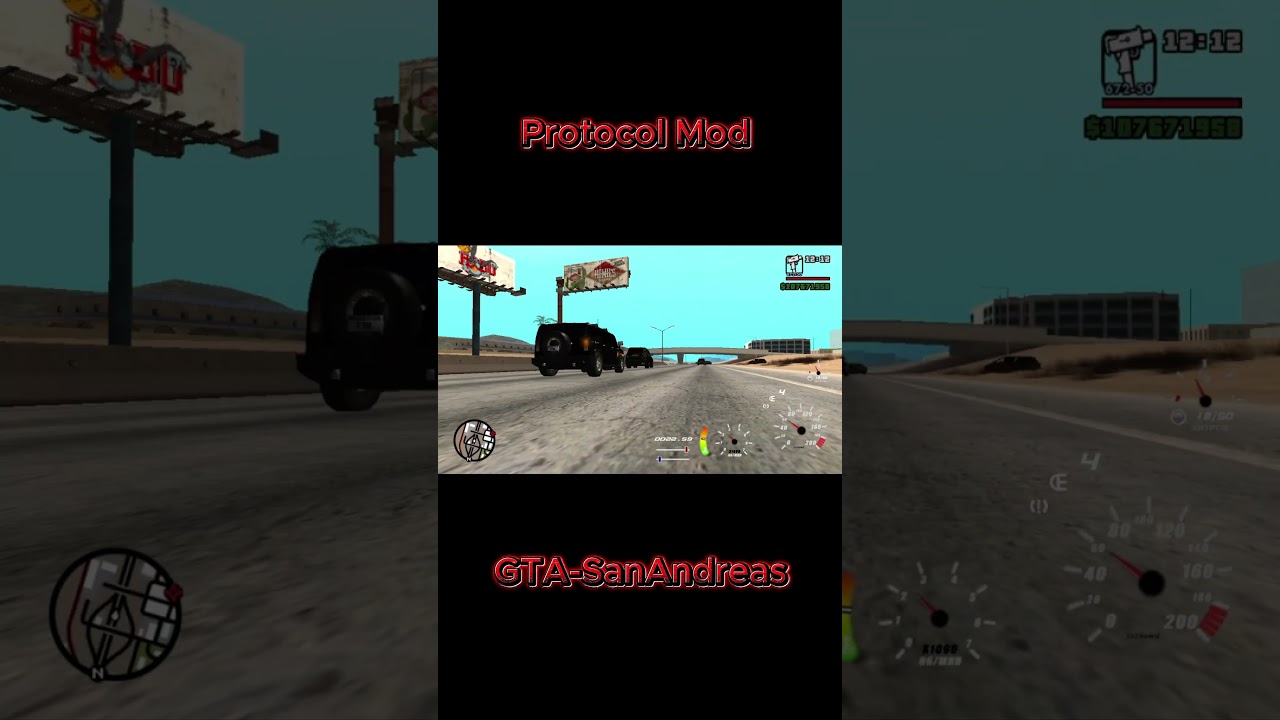 🚘 Protocol Mod for GTA San Andreas | Cars Follow & Guard You Everywhere!