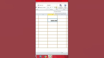 #shorts How To Increase & Decrease Decimal Number Amazing Tricks In Ms Excel !!
