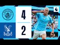 Highlights Man City 4 2 Crystal Palace Haaland Scores First Hat Trick For City