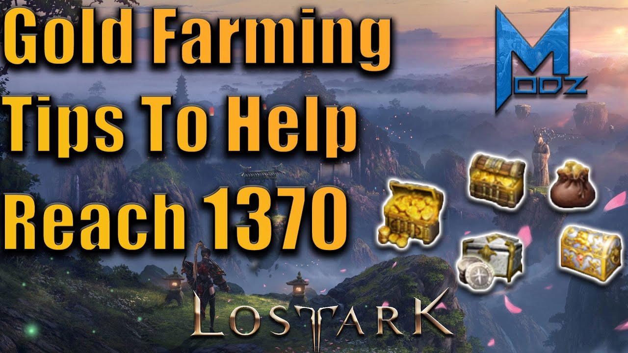 Lost Ark - 5 Easy Gold Farming Methods! Reach 1370 Item Level without Spending Real Life Money!