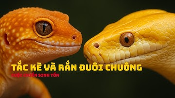 Cuộc chiến sinh tồn giữa Tắc Kè và Rắn Đuôi Chuông | Động Vật Review