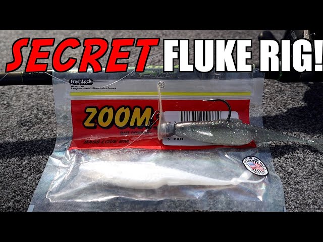 How to Fish this SECRET Zoom Trick Worm Rig to Catch BIG Bass