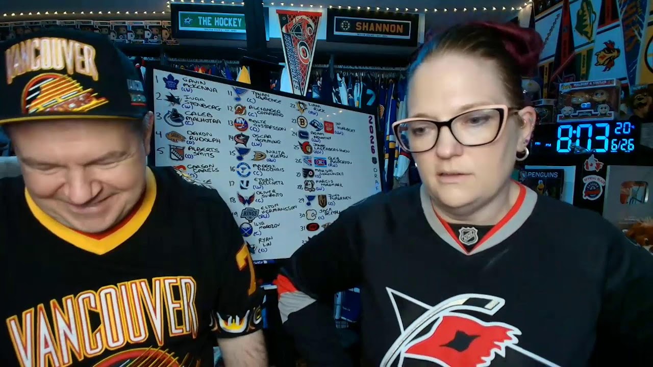 2026 NHL Entry Draft Live Reaction