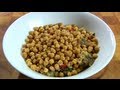 Spicy Chick Peas with Aubergine Caviar with Angela Hartnett