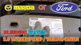 Mazda B3000 / Ford Ranger / 3.0 Ford Water Pump / timing chain replacement