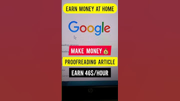 Earn Money Online $46 in 1 Hour | Earn Money Online by Proofreading #shorts