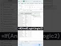 IF + AND Logic in Excel 🔥 Excel Trick You Must Know, #excel #shorts, #viral #exceltips #exceltricks