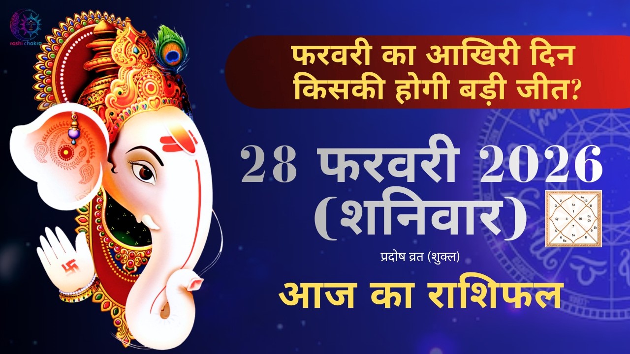 28 फरवरी राशिफल | फरवरी का आखिरी दिन किसकी होगी बड़ी जीत?| Aaj Ka Rashifal | Daily Horoscope