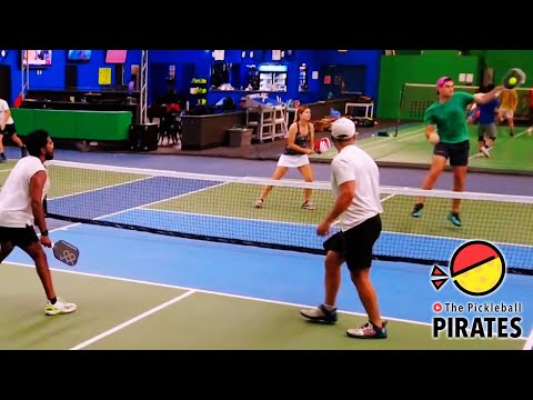 How Woman Senior Pro Plays Pickleball with Young 5.0s