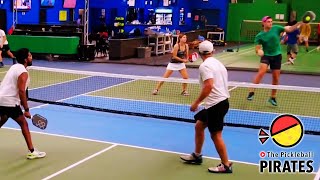 How Woman Senior Pro Plays Pickleball with Young 5.0s