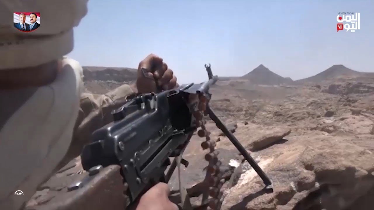 الجوف - صد هجومين للمليشيات في جبال الساقية وجبل المقاطع في الغيل