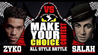 SALAH vs ZYKO | 8VO 2v2 - MAKE YOUR CHOICE CONTEST 2019