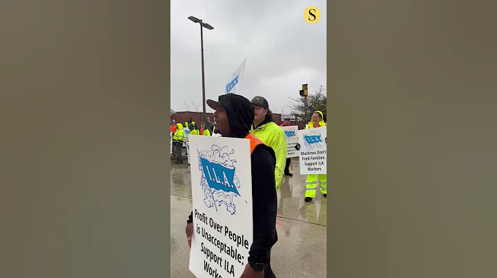 ILA dockworkers begin strike