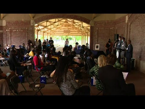 Detroit Achievement Academy 8th graders surprised with acceptance letters to GVSU