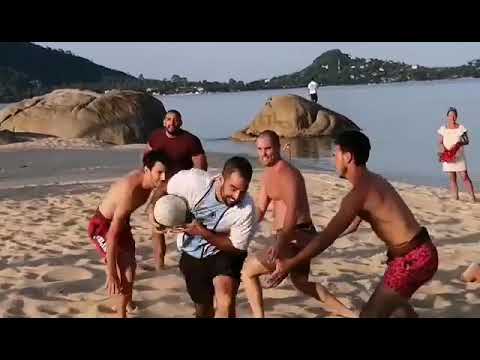 Beach Rugby à Koh Samui (Thaïlande)
