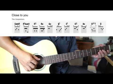Lesson 17: CLOSE TO YOU (The Carpenters) - Detailed Accompaniment Analysis and Advanced Chords