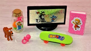 Diy Miniature The Simpsons Tv Skateboard Diary Charm How To Make Mi The Simpsons Simpson Tv Foam Crafts