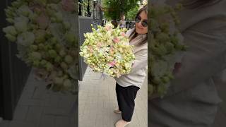 Букет из 51 эустомы 🌸 Сборка авторской композиции | Narciso Flowers