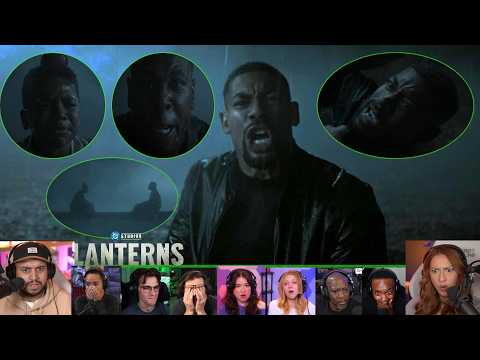 BEST Reactions to JOHN STEWART'S TERRIFYING FEAR GAS VISION | Lanterns Episode 7 Reaction Mashup