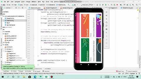 Adaptive layouts and resources Android Studio