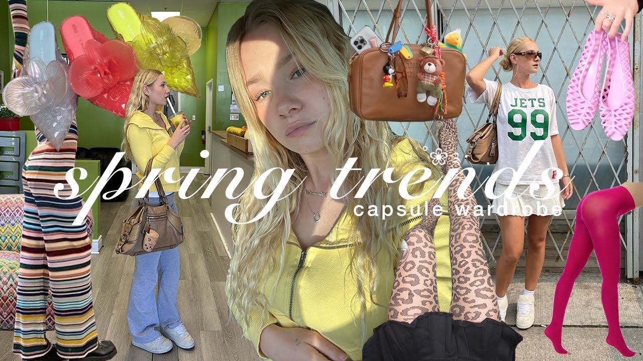SPRING 2024 FASHION TRENDS | my spring capsule wardrobe - YouTube
