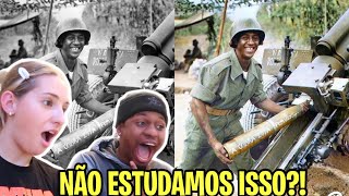 ?? Gringa Reage Ao “Brasil na Segunda Guerra Mundial” (A COBRA ESTÁ FUMANDO) ??