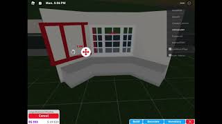 HOW TO MAKE A BAY WINDOW IN BLOXBURG *you can sit if you put chairs in the counters*  :)