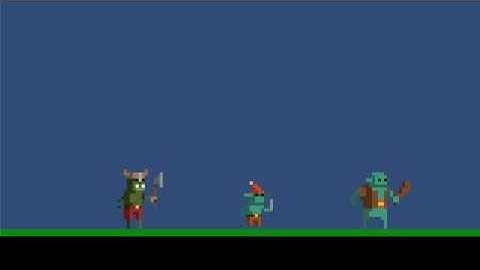 RPG Pixel Sprites - Mini Orcs