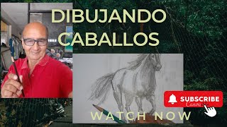 Dibujando caballos..Video 10...