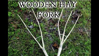 Wooden Hay Forks