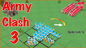 Army Clash All Levels: High Score & iOS/Android Walkthrough Gameplay || Level 21-30