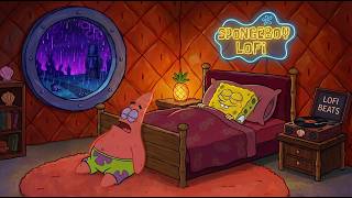 【Safe & Sound】 Listen to the soft rain outside, close your eyes and rest 🌧️ ~ SpongeBoy Lofi 💤 screenshot 4