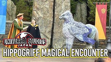 Hippogriff Magical Lesson in The Wizarding World of Harry Potter - Universal Studios Japan