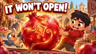 The Giant Pomegranate’s Secret! ✨ | A Magical Story About Sharing