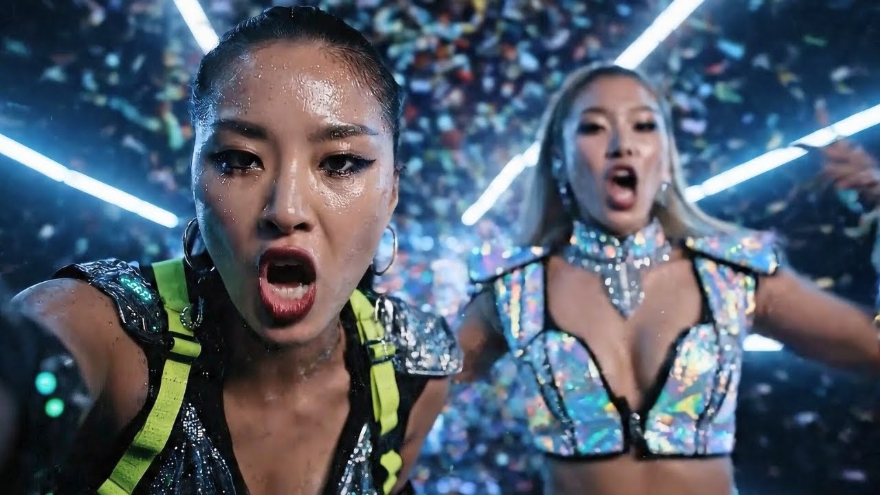 STATIC  –  TW1NSYNC (투윈신쿠) (Official Music Video) | Futuristic K-Pop Twin Duo