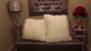 Diy How To Make Faux Fur Pillows Hot Glue Method Part Ii