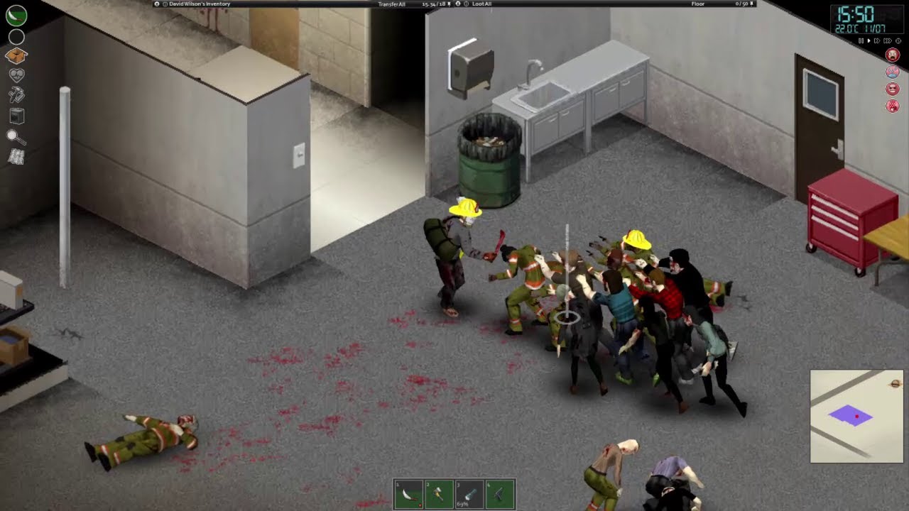 Insane Zombie Population, No Respawn Playthrough Project Zomboid