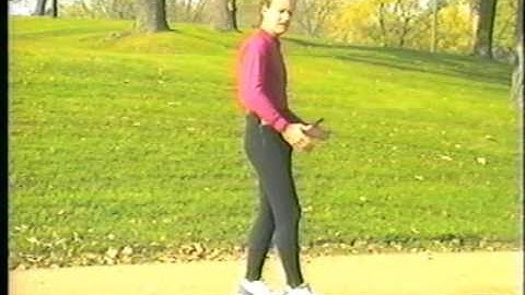 Original Nordic walking instructional video from 1992  - part 1