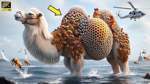 whitecamel  Infested with Millions of Barnacles & Parasites – Heroic Rescue Team Saves the Day