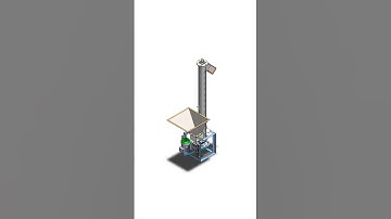 Screw Conveyor – SolidWorks CAD Design & Animation