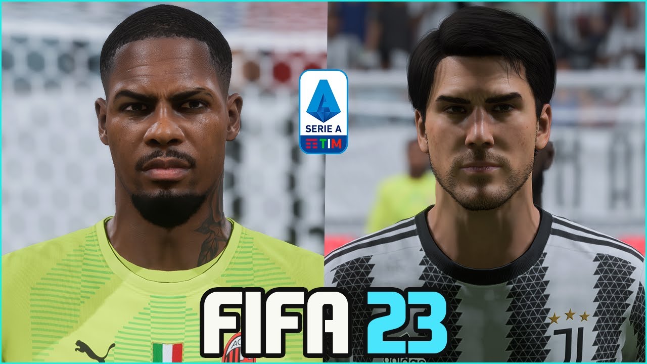 FIFA 23 ALL SERIE A PLAYERS REAL FACES YouTube