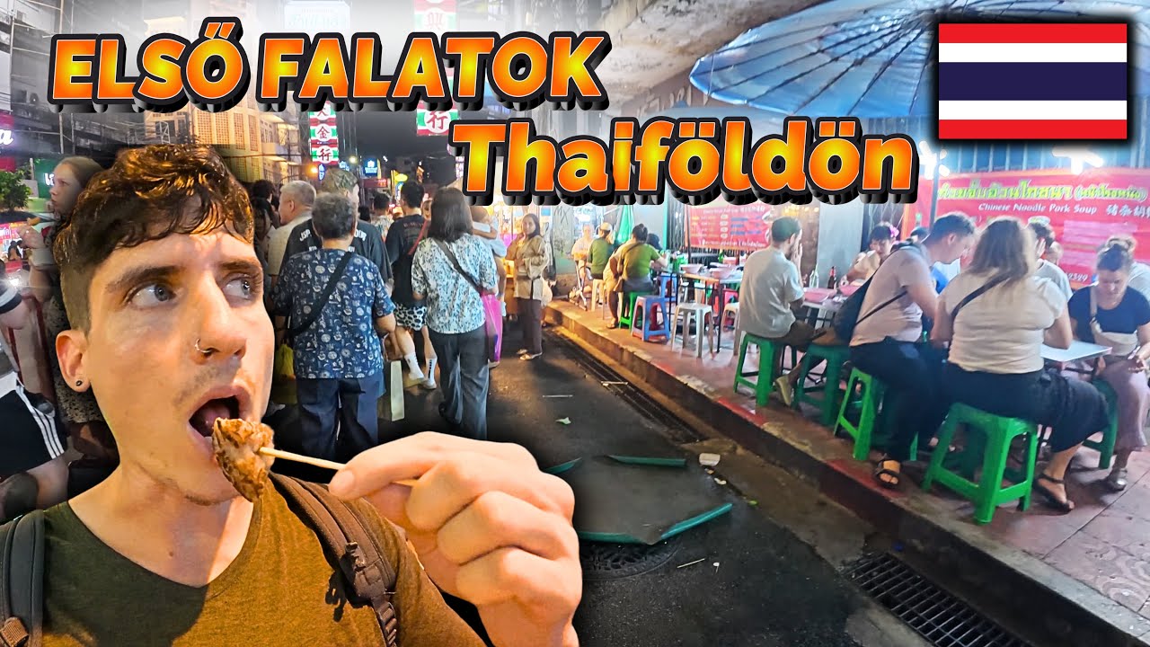 Megérkeztem Thaiföldre India után… Bangkok teljesen más! 🇹🇭