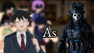 || COD || || Komi can't communicate komi's family & friends react to Tadano as Ghost
