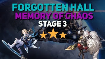 [Star Rail] Jing Yuan and Yanqing destroys Memory of Chaos Stage 3 ft. Seele
