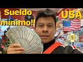 CUÁNTO se gana en usa?🇺🇸SUELDO MÍNIMO!!💵