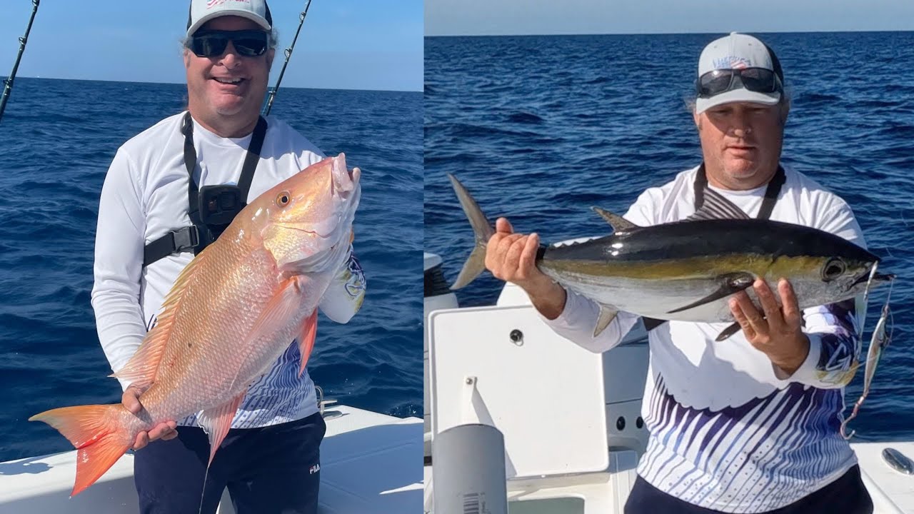 How To Catch Mutton Snapper & Tuna On The Same Spot!