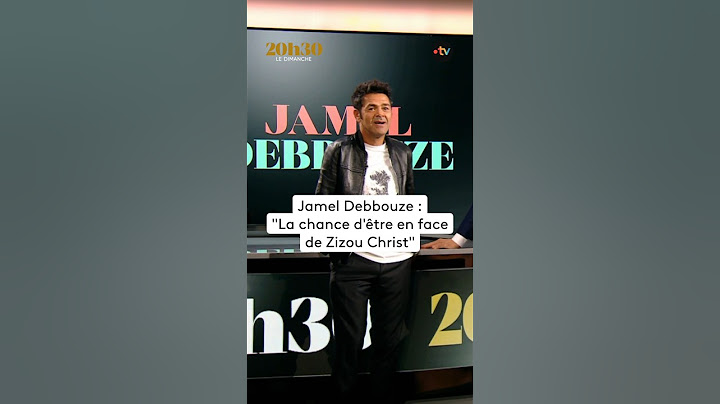 "J'ai failli appeler ma fille Zizou !" #Jameldebbouze #Zidane