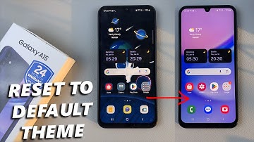 Samsung Galaxy A15: How To Revert To Default Theme