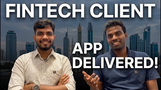 Delivered a banking mobile app for a Middle East client 🔥 Our Client Success Story 🔥🧿 #startup 